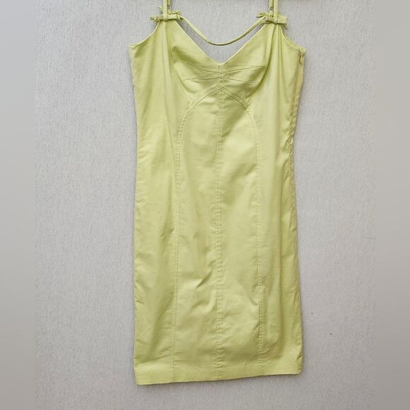 Ideology lime green‎ NWT spaghetti strap summer dress 10 - Picture 1 of 10